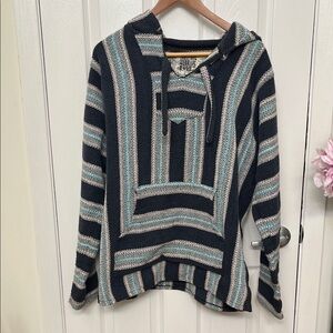 Original Senior Lopez Striped Baja Hoodie